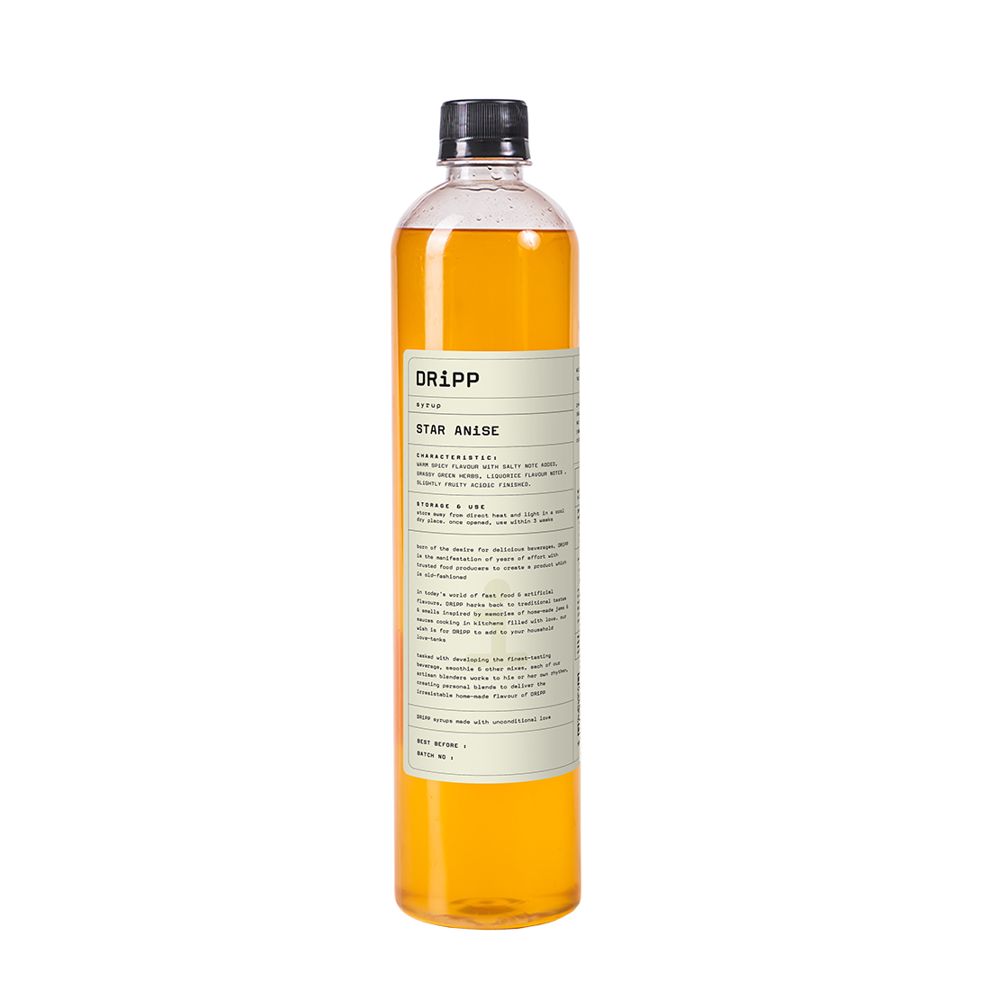 DRiPP Star Anise Syrup - Best Testing Staranies Syrup Drink