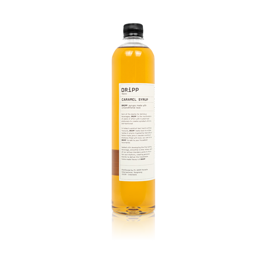 DRiPP Caramel Syrup - Perasa Minuman Berbentuk Sirup Caramel Untuk HORECA