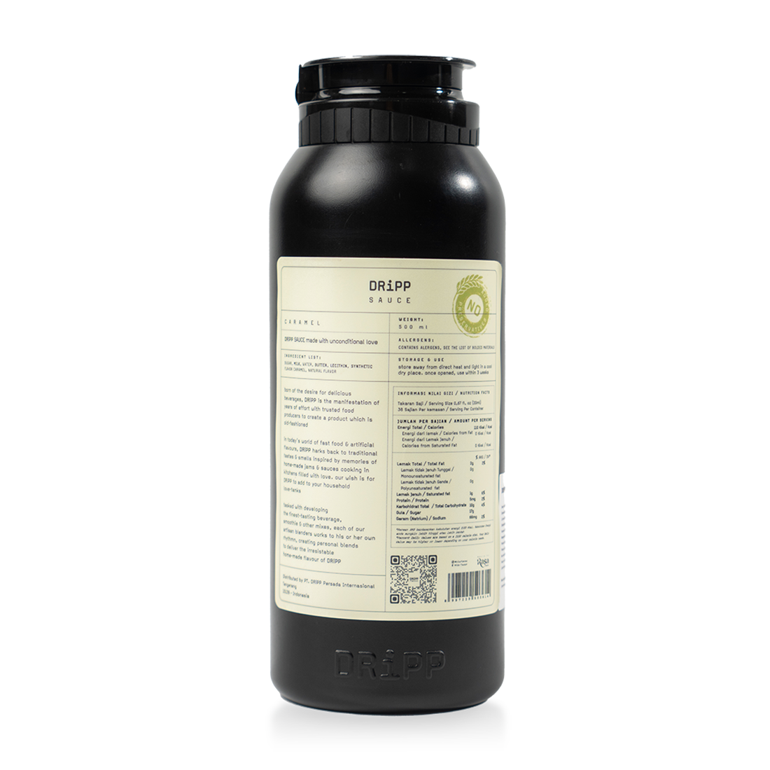 DRiPP Sauce Caramel 500ml