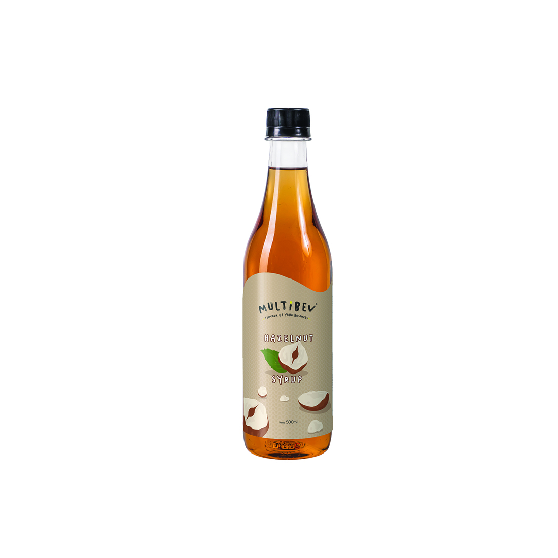 Multibev Sirup Rasa Hazelnut, Sirup Halal Minuman Kekinian ala Kafe botol pouch