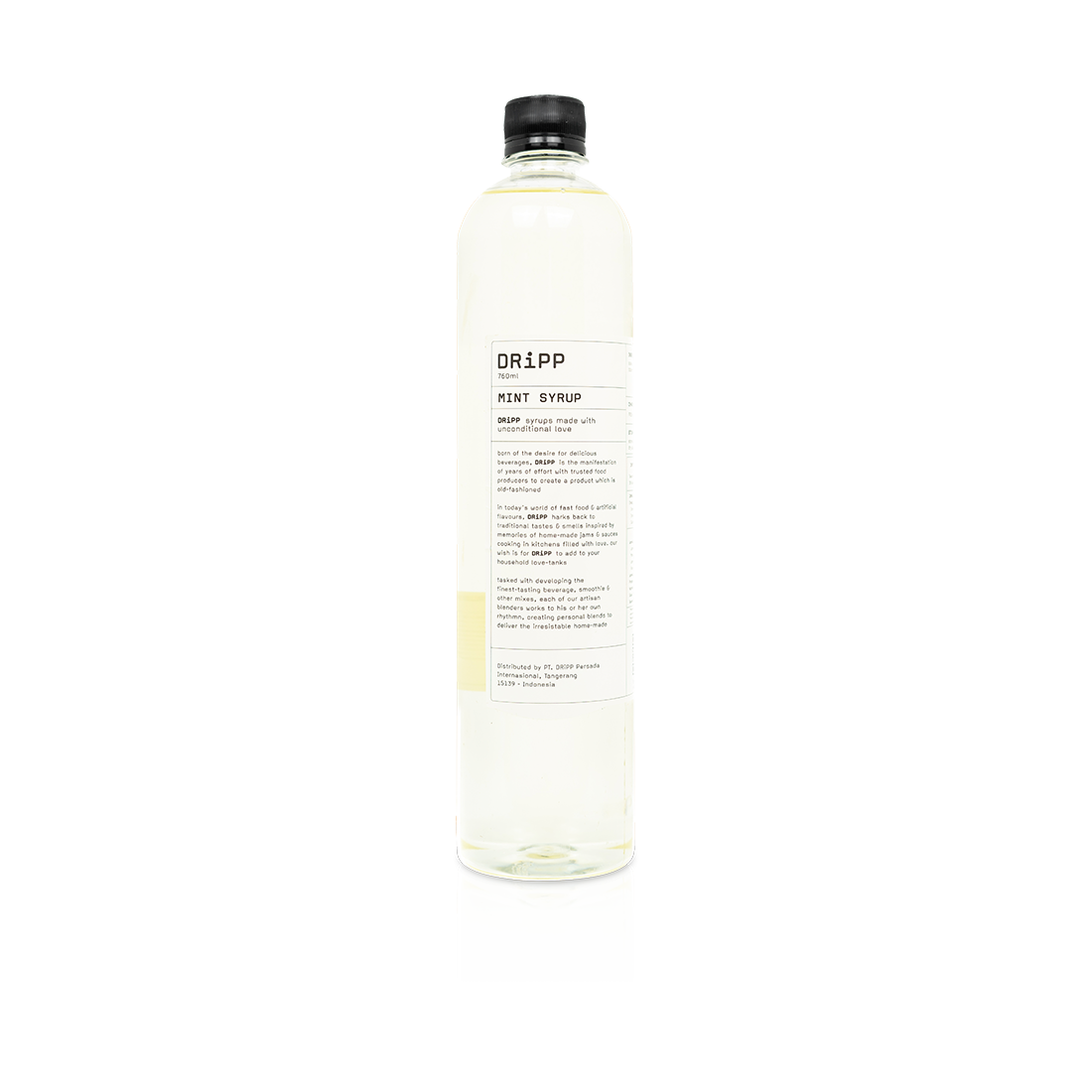 DRiPP Mint Syrup - Sirup Rasa Daun Mint Untuk HORECA