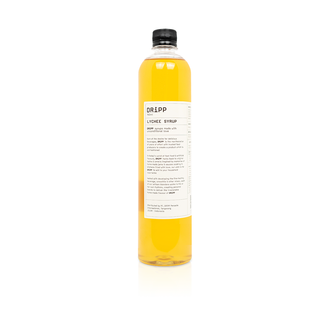 DRiPP Lychee Syrup - Perasa Minuman Berbentuk Sirup Leci Untuk HORECA