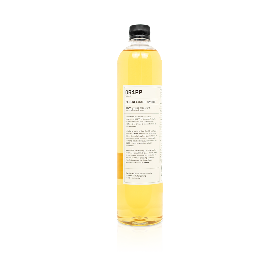 DRiPP Elderflower Syrup - Sirup Rasa Bunga Elderflower Untuk HORECA