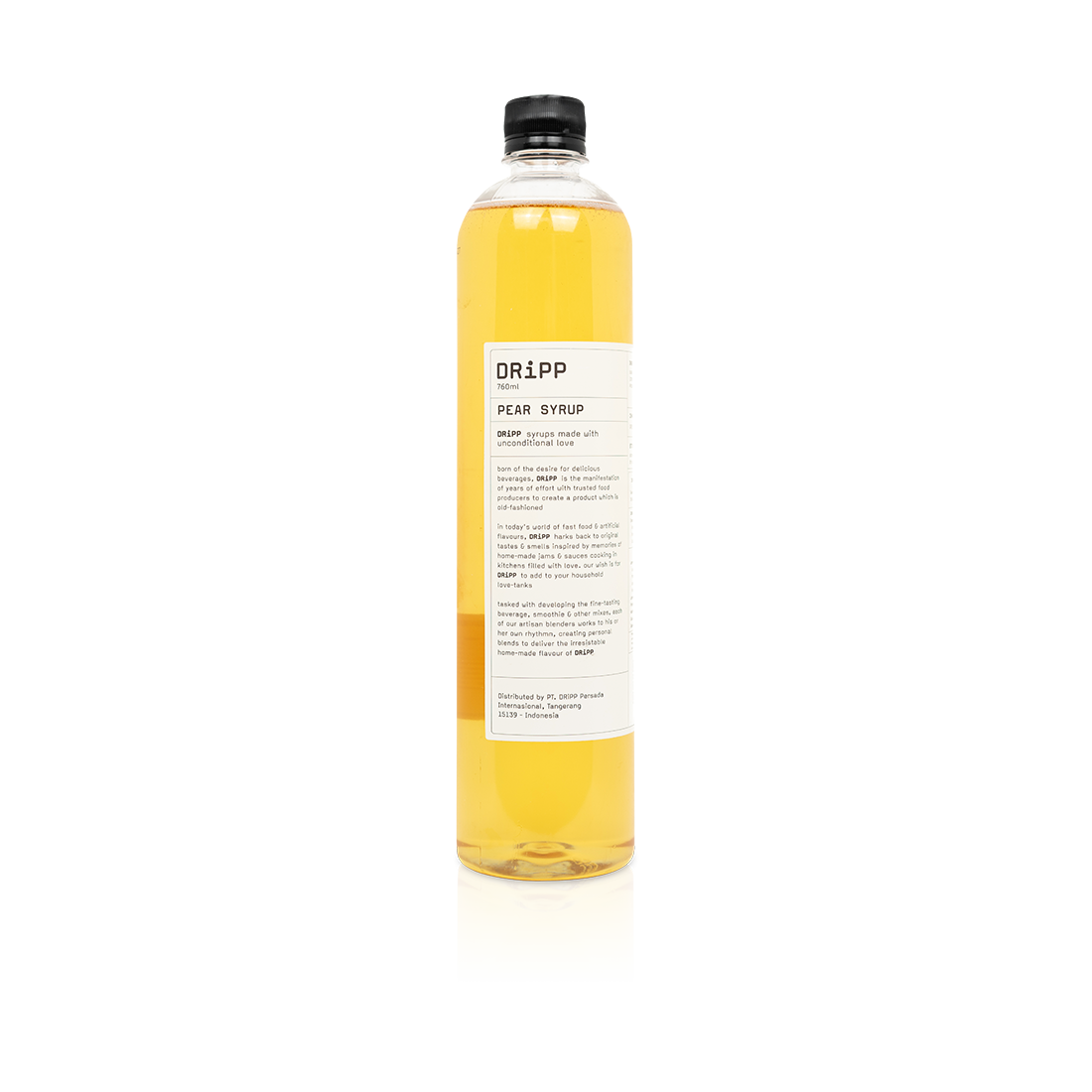 DRiPP Pear Syrup - Sirup Rasa Pir Untuk Minuman Enak di Kafe/Bisnis/Rumahan