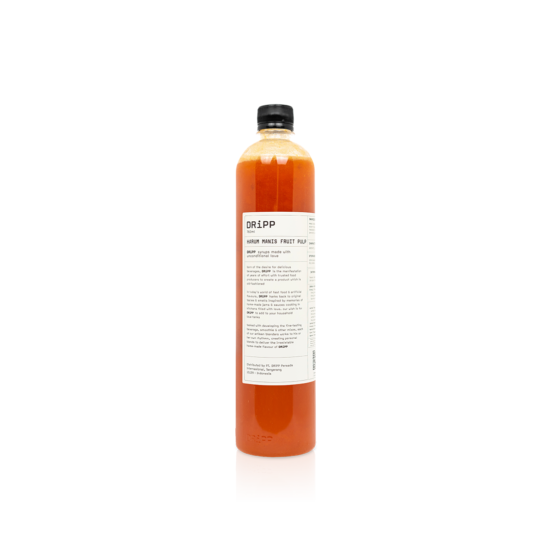 DRiPP Harum Manis Fruit Pulp- Sirup Dengan Daging Buah Mangga Asli Untuk Kafe dan Restoran