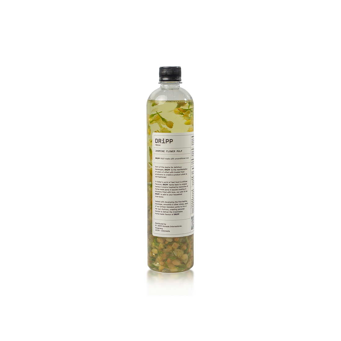 DRiPP Jasmine Flower Pulp (Sirup Rasa Bubur Bunga Jasmine) Untuk Minuman Kafe and Restoran