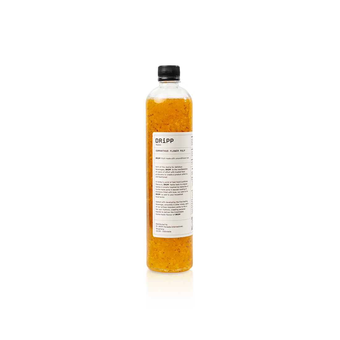DRiPP Osmanthus Flower Pulp (Sirup Rasa Bubur Bunga Osmanthus) Untuk Minuman Kafe and Restoran